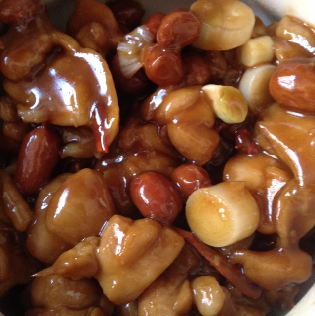 秘诀是雪碧的宫保鸡丁