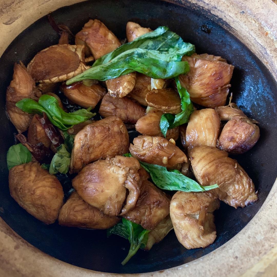 台式三杯鸡