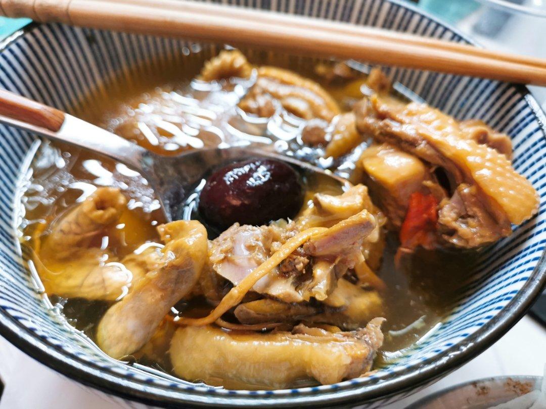 虫草花鸡汤