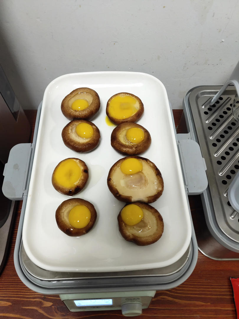 香菇蒸鹌鹑蛋【10月北鼎蒸炖锅食谱】