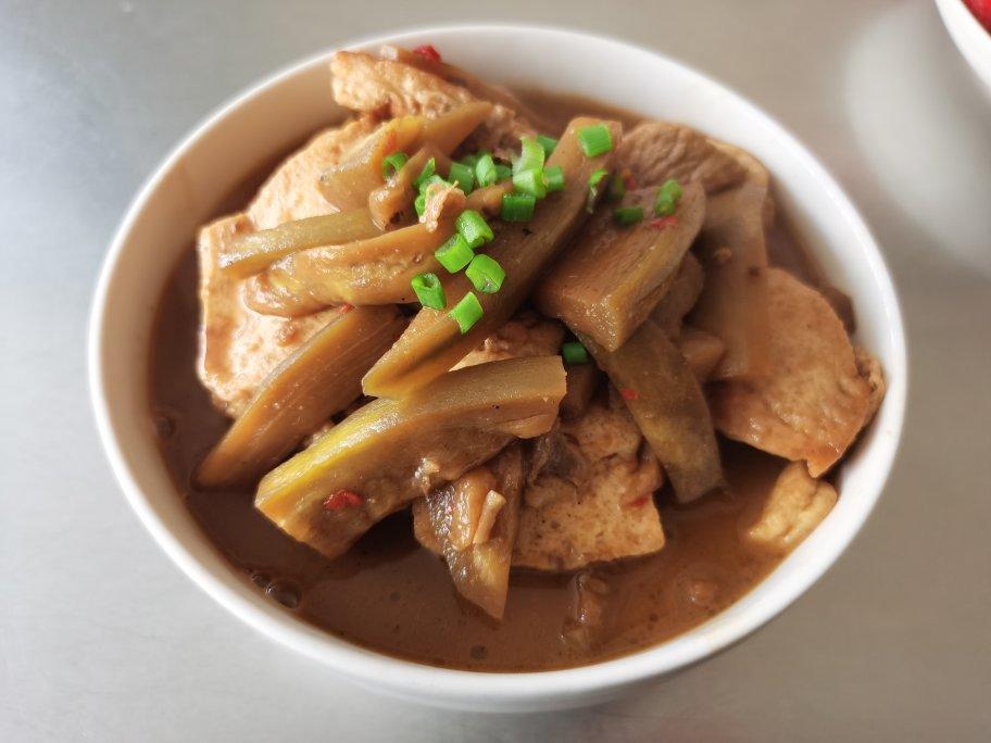 豆腐茄子肉末煲