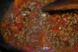 番茄肉酱焗饭 -- 松下SC300B烤箱版的做法 步骤9