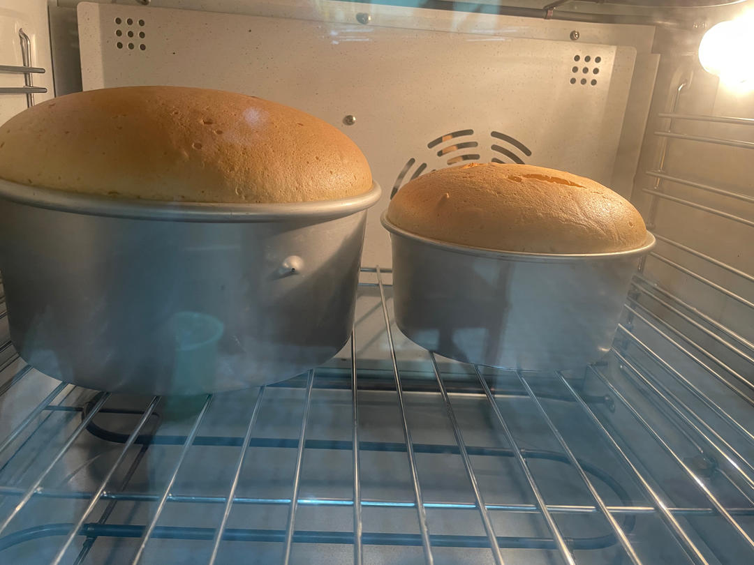 《Tinrry+》戚风蛋糕（6寸配方）（基础、超详细教程）