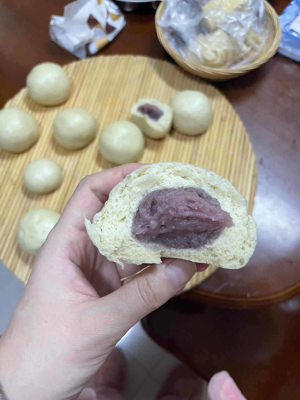 万能的芋泥馅料配方～奶香浓郁松软好吃😋
