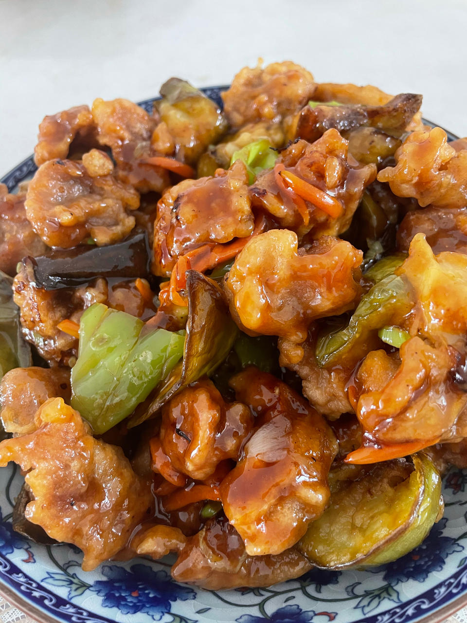 溜肉段烧茄子（东北硬菜呀哈哈）