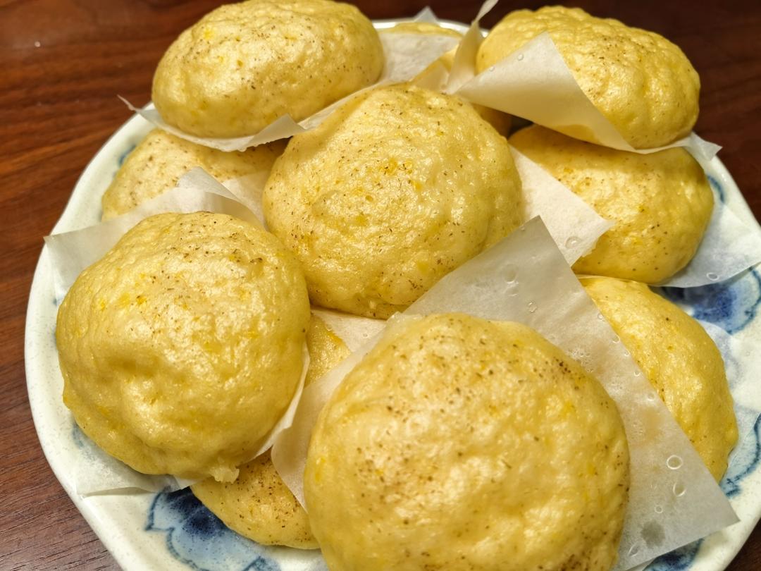 软软嫩嫩的🌽鲜玉米粑粑馍