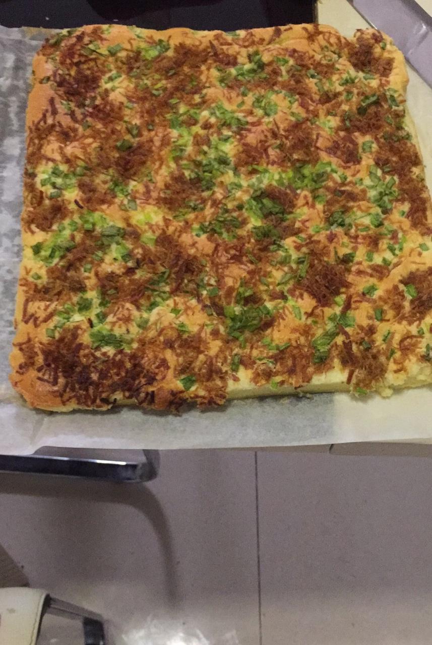 香葱肉松蛋糕