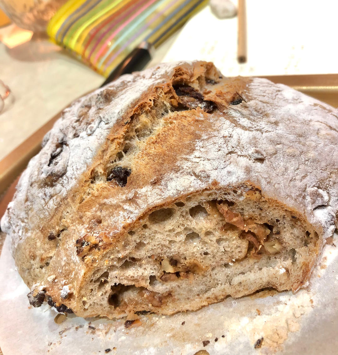 欧包的秘密（免揉/大孔洞/核桃/超简单）