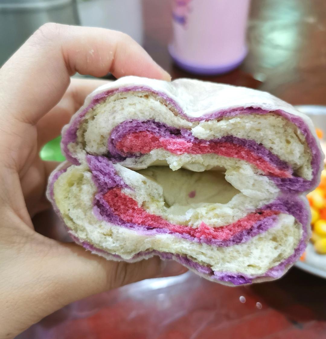 三色小馒头 宝宝辅食食谱