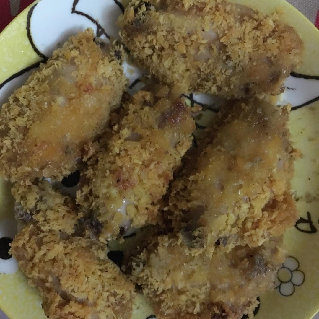 媲美KFC的香辣鸡翅（烤箱版无油）