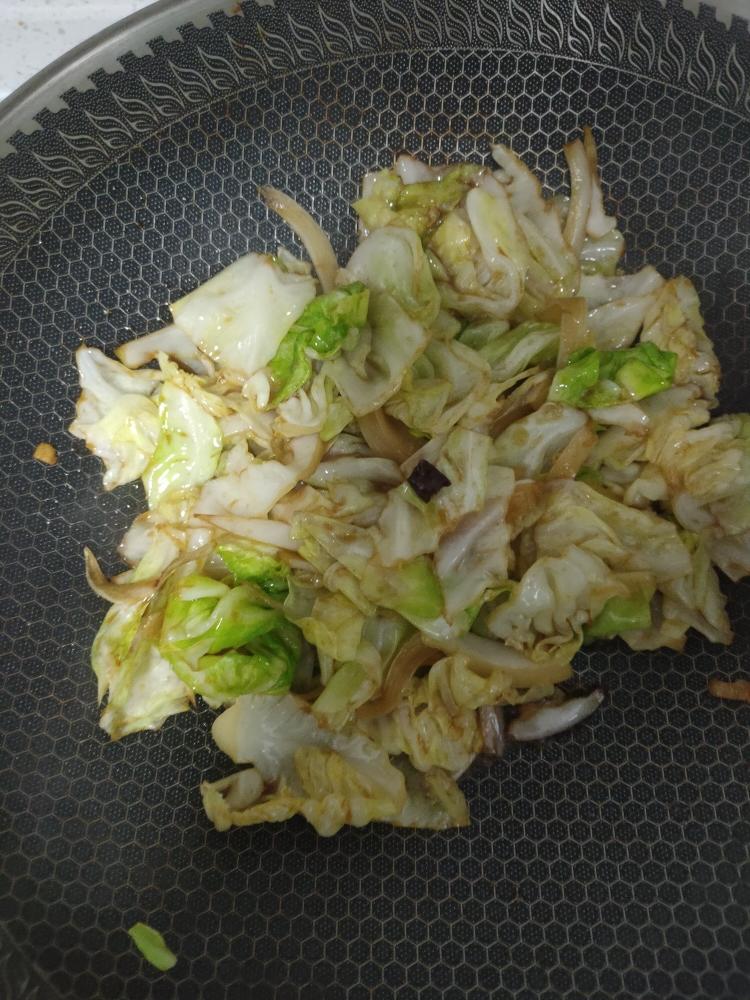 快手晚餐—辣炒包菜