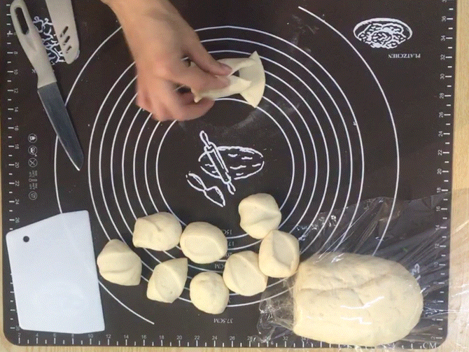 纯奶手撕吐司的做法 步骤1