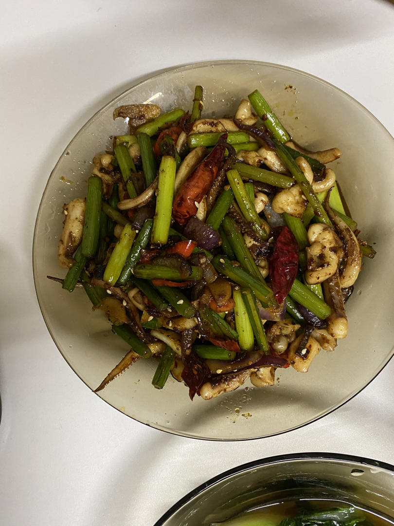 米饭杀手💥孜然酱爆鱿鱼须🦑超级简单快手