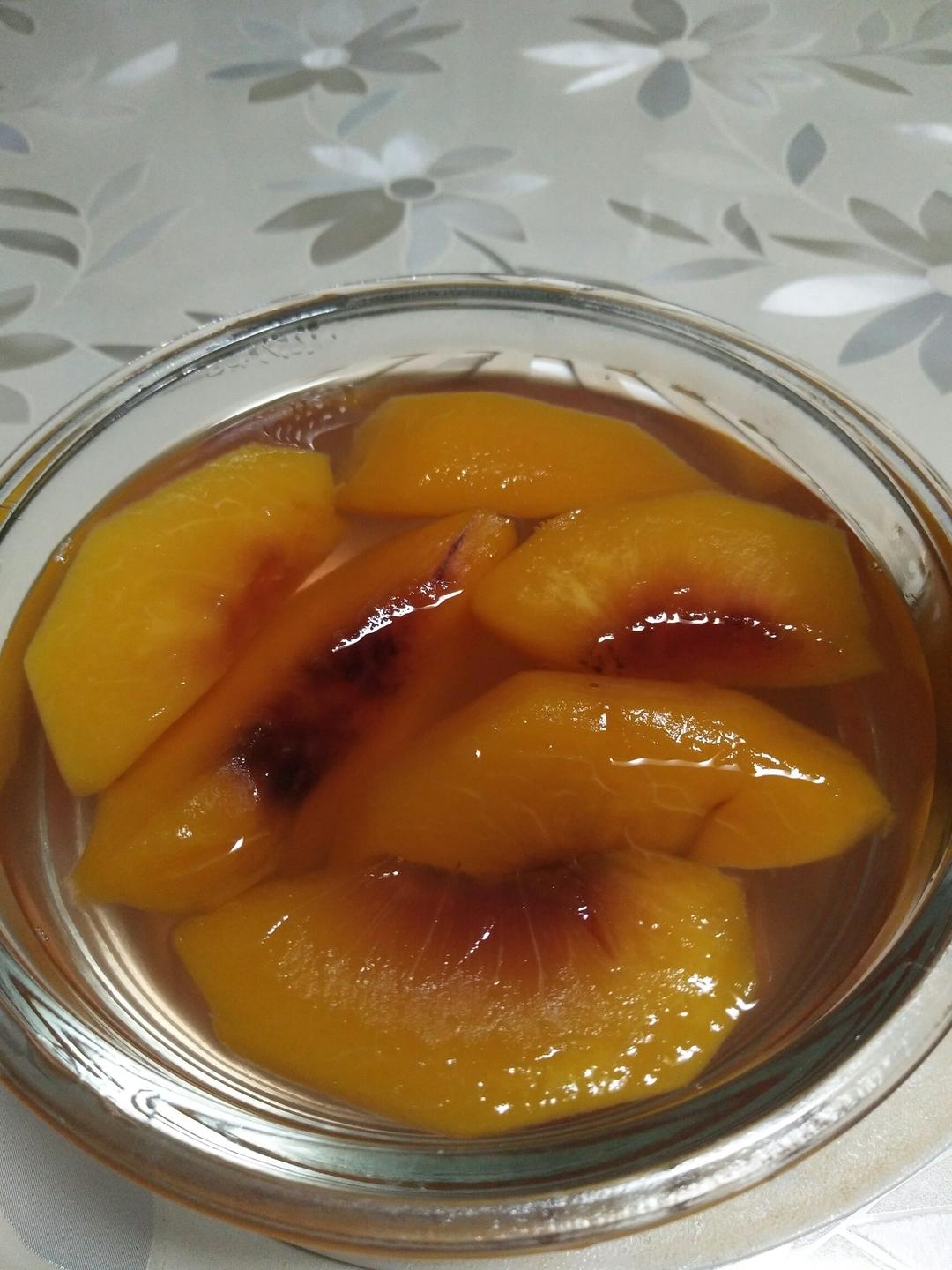 冰糖黄桃罐头（附常温保存方法）