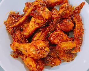 生酮食谱：韩式吮指炸鸡（下雪了❄️怎么能没有炸鸡和啤酒🤣）的做法 步骤6