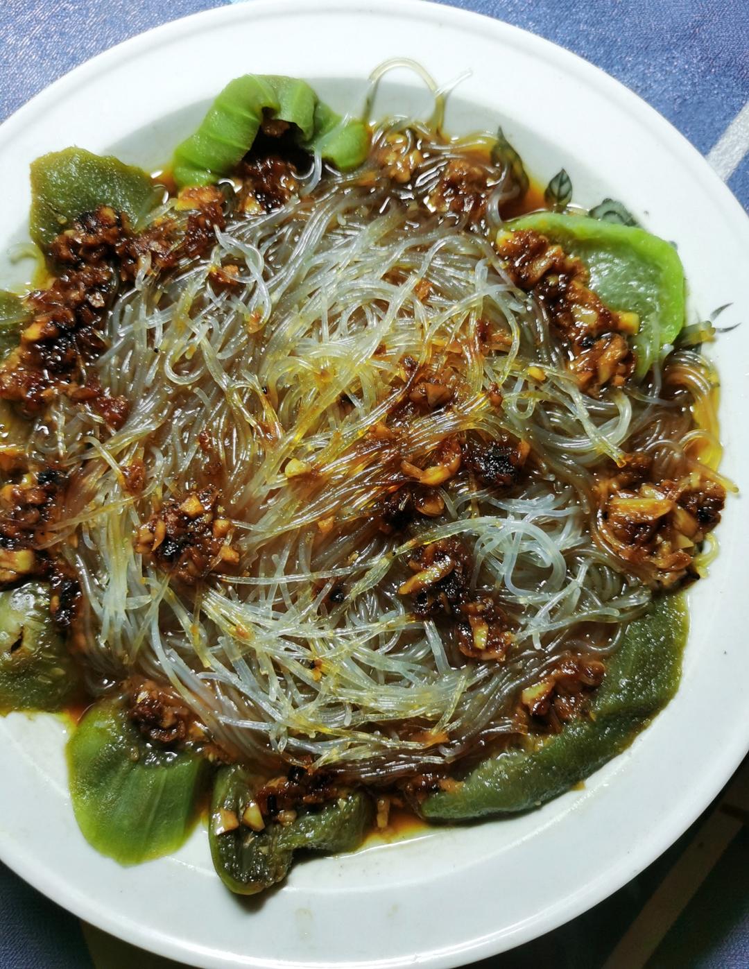 蒜蓉丝瓜蒸粉丝