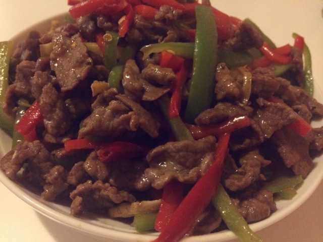 小炒牛肉