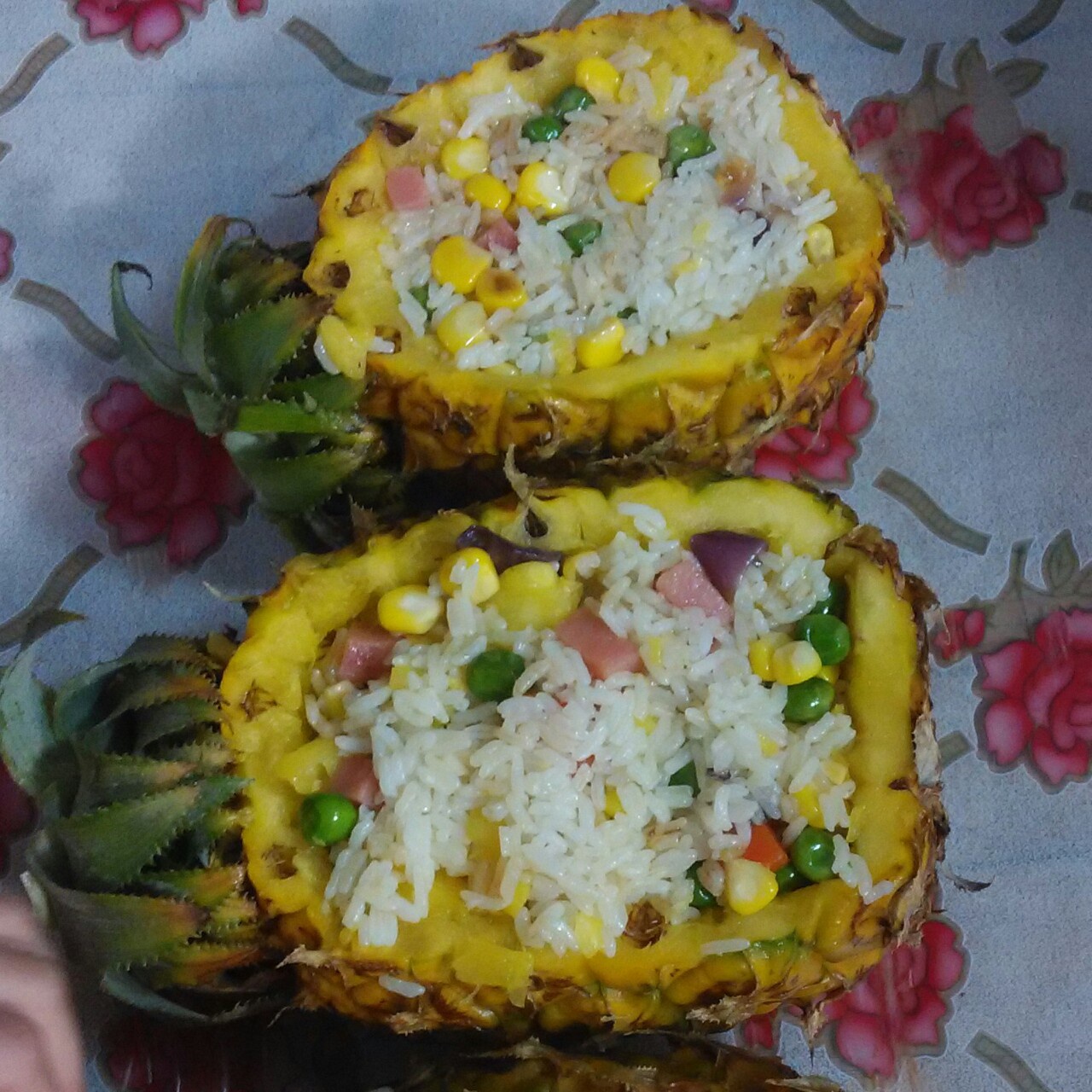 培根菠萝饭