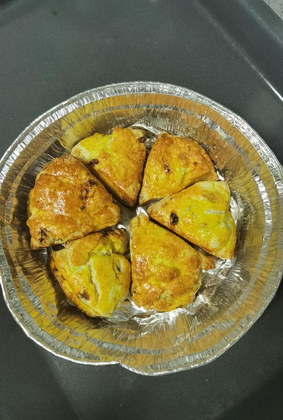 零失败搅一搅就能做的蔓越莓司康
