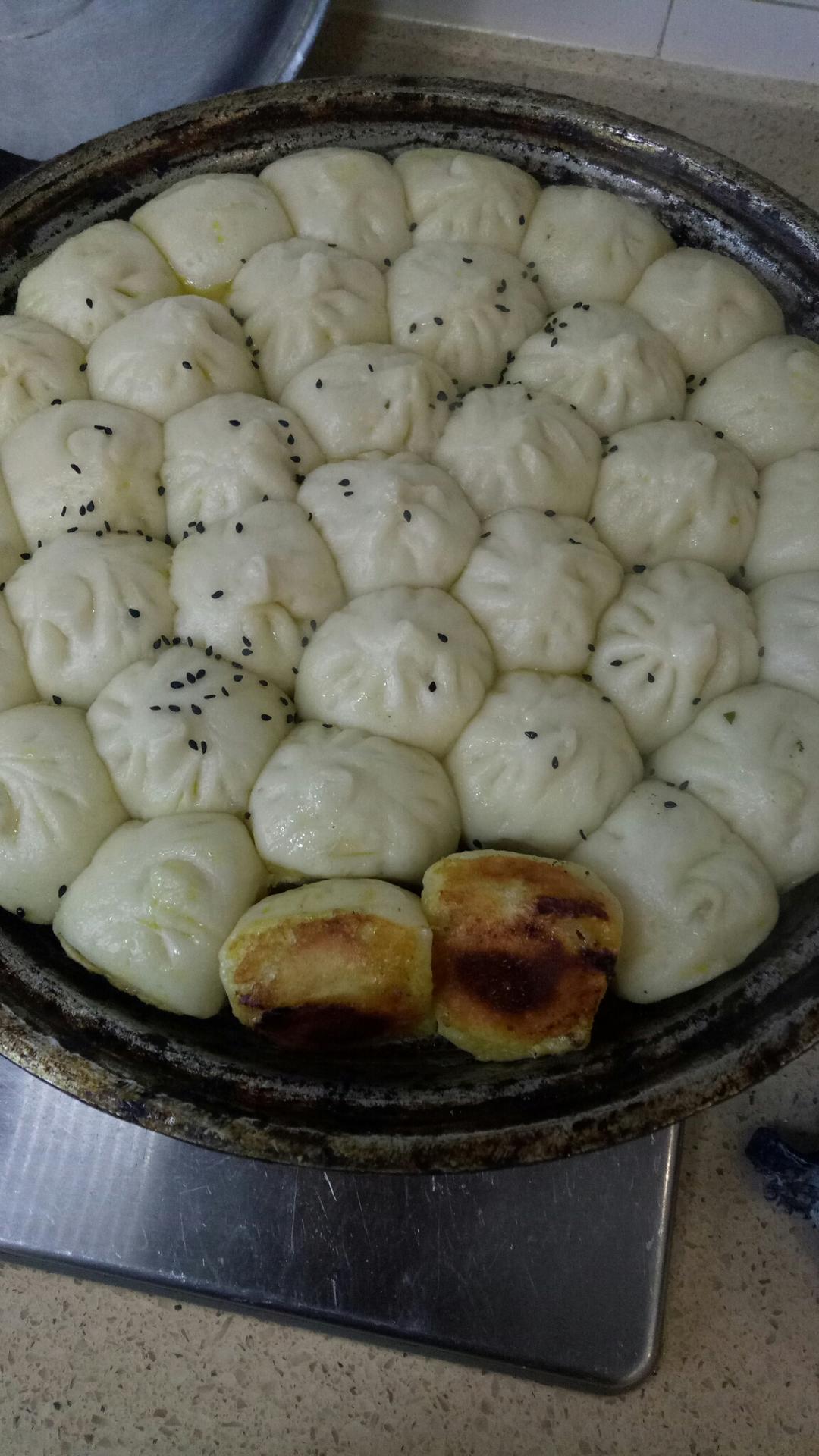 生煎包(一次发酵)的做法