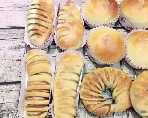 纯奶手撕吐司的做法 步骤1