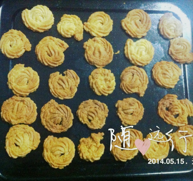 黄油曲奇（无蛋版）