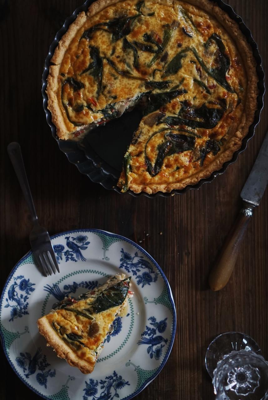 传统法式 quiche