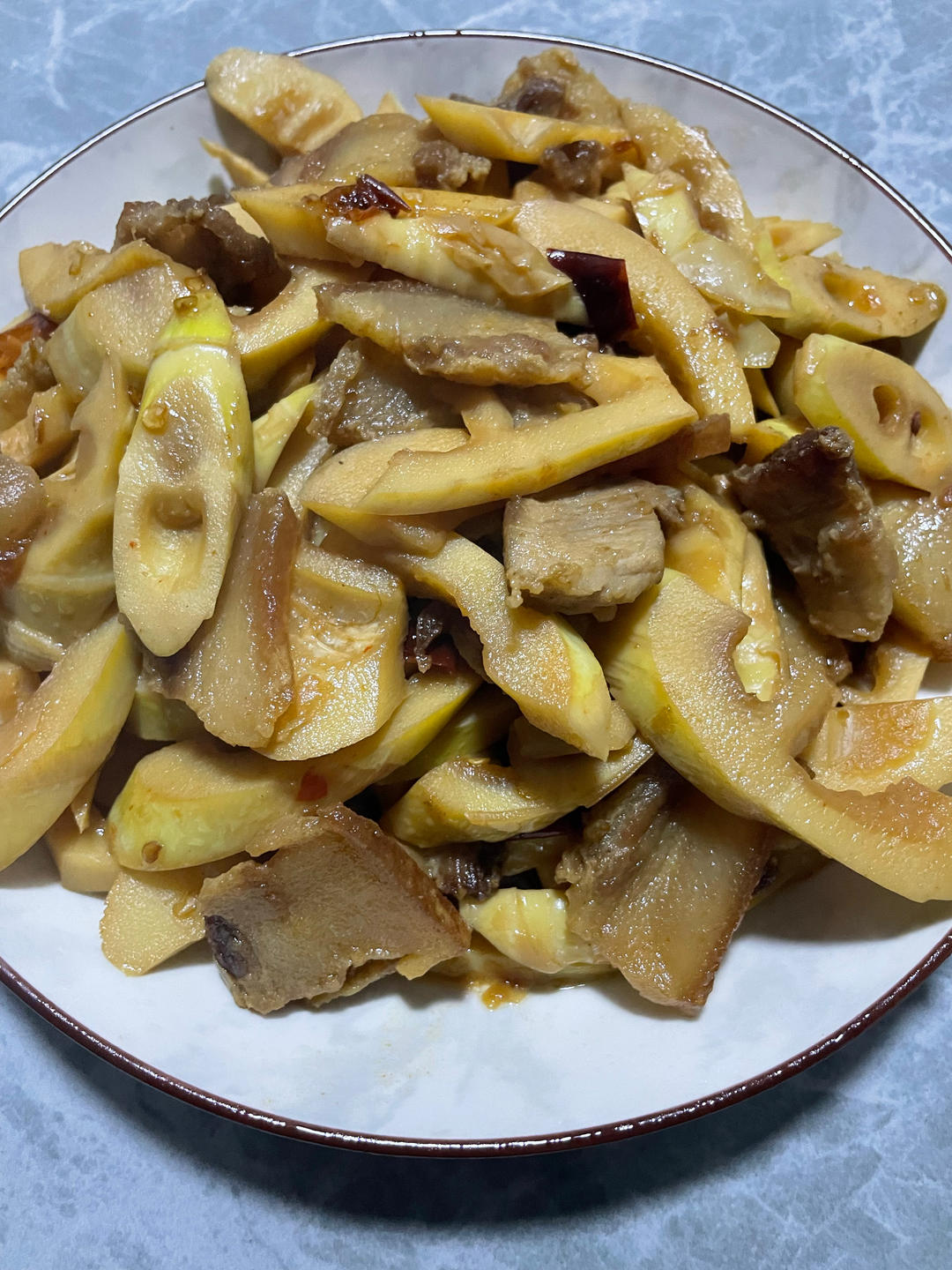 苦笋炒肉