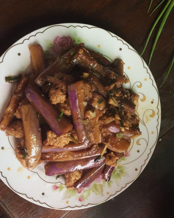 肉末茄子煲
