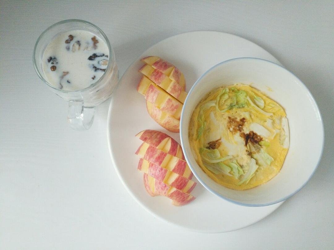 五分钟鸡蛋豆腐羹（附盒装豆腐脱模大法！）