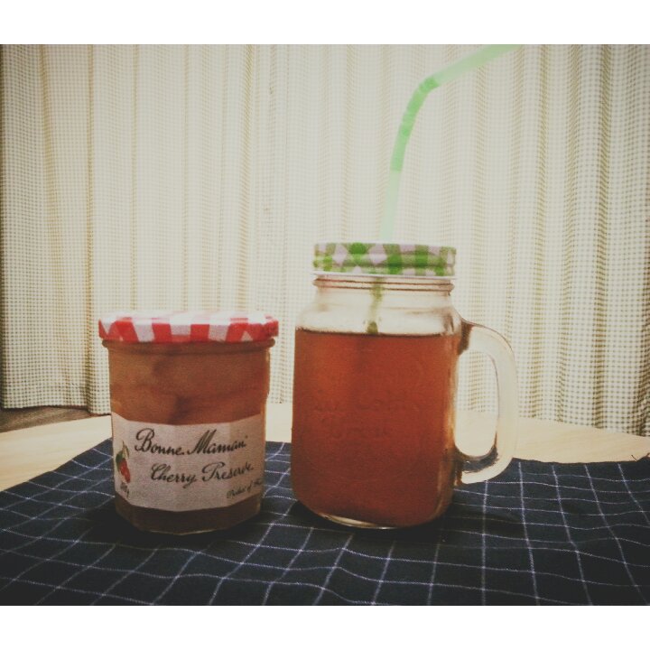 夏日冰爽蜜桃冰茶