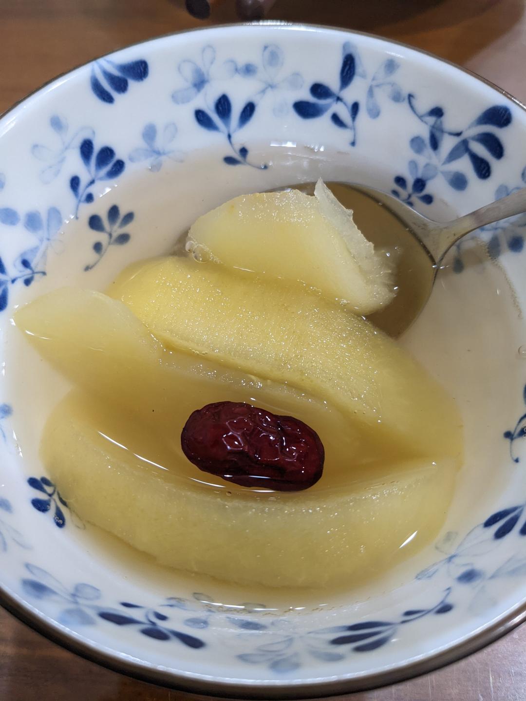 越喝越掉秤的苹果刮油汤