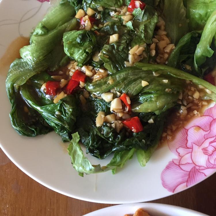 低脂蚝油生菜