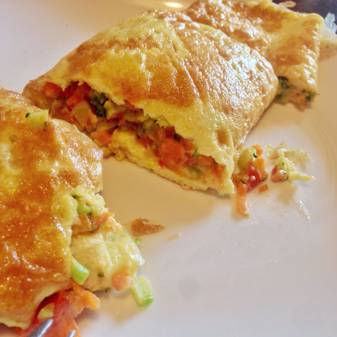 catalinaaaa做的西式早餐cheeseomelet