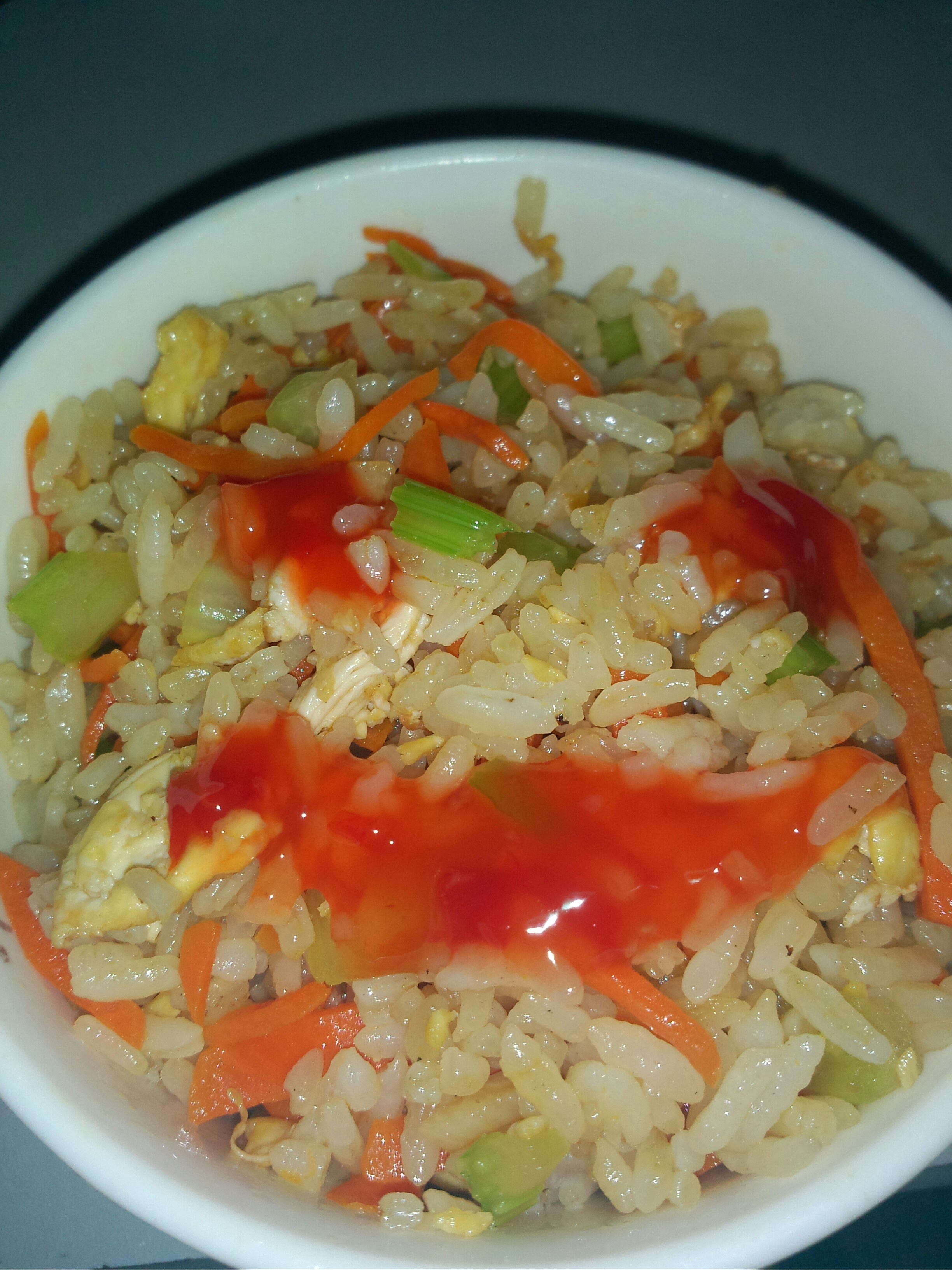 傻瓜版酱油炒饭