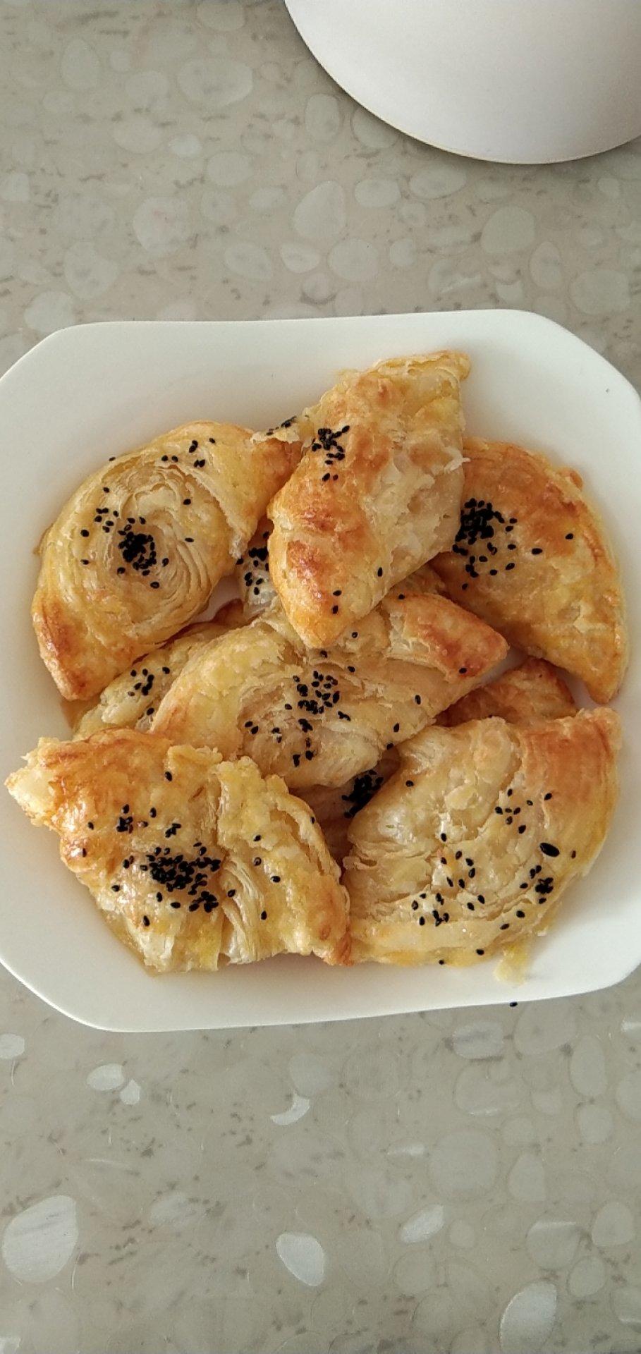 大小龙猫做的苹果酥蛋挞皮版