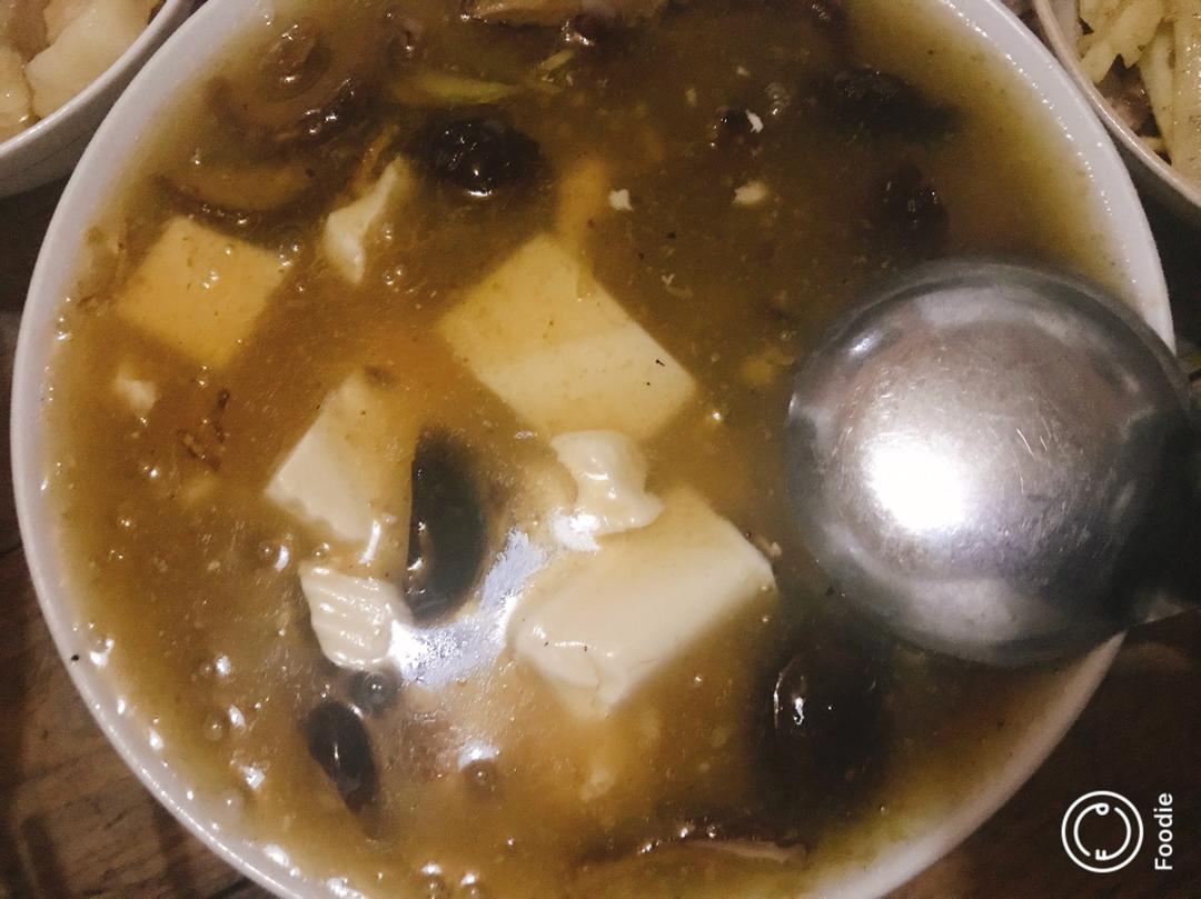 香菇豆腐汤