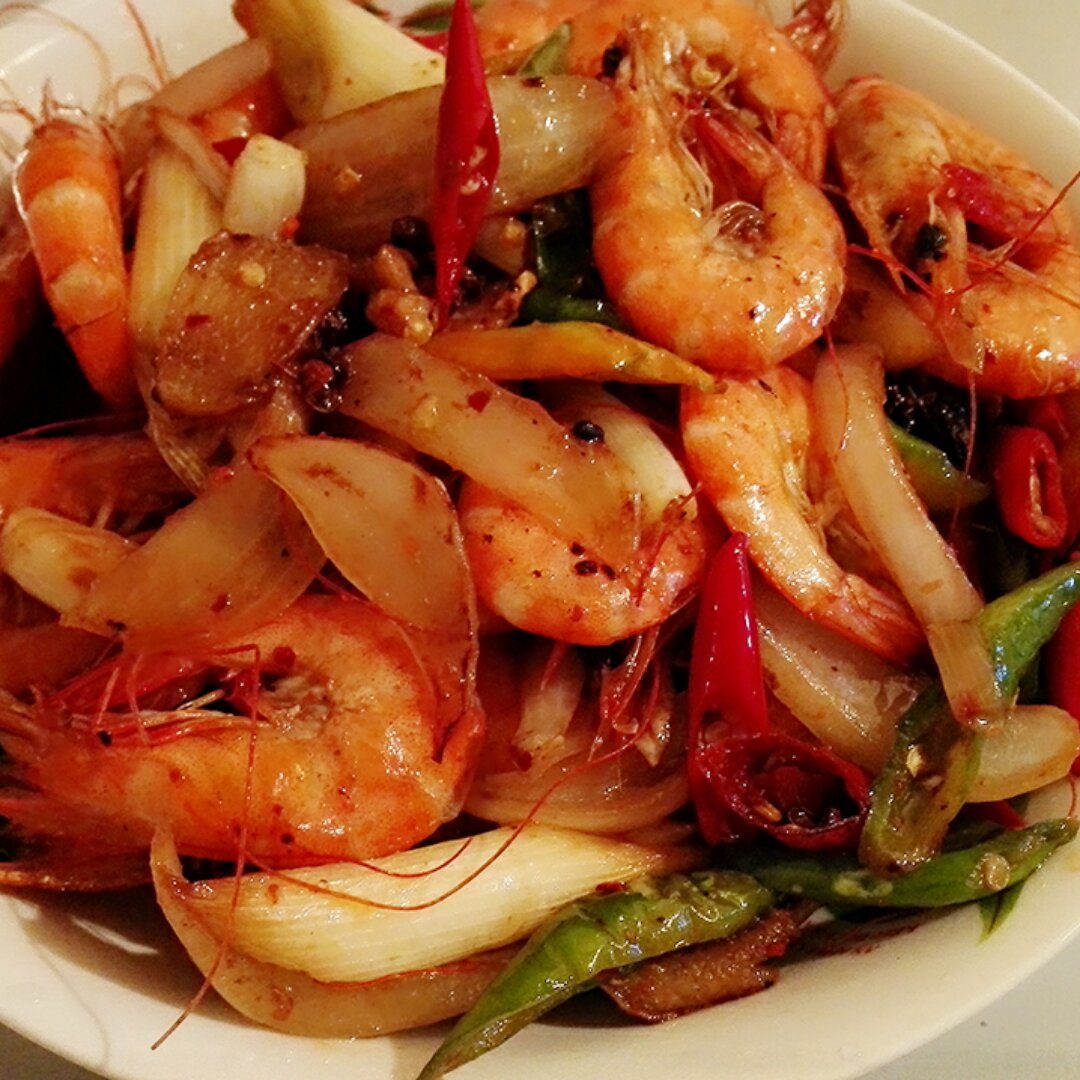 能瞬间引爆味蕾的【香辣干锅虾】