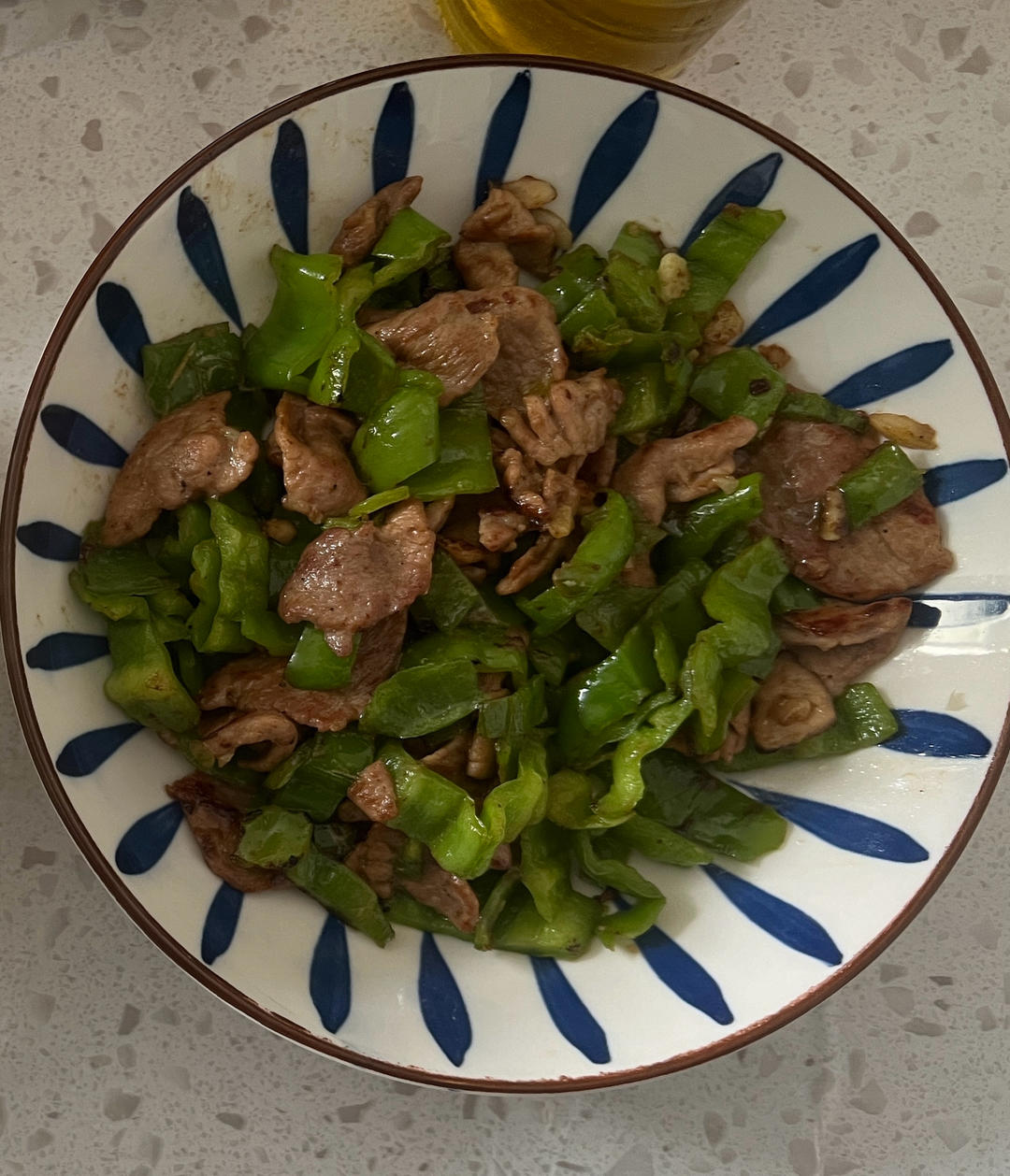 青椒炒肉片