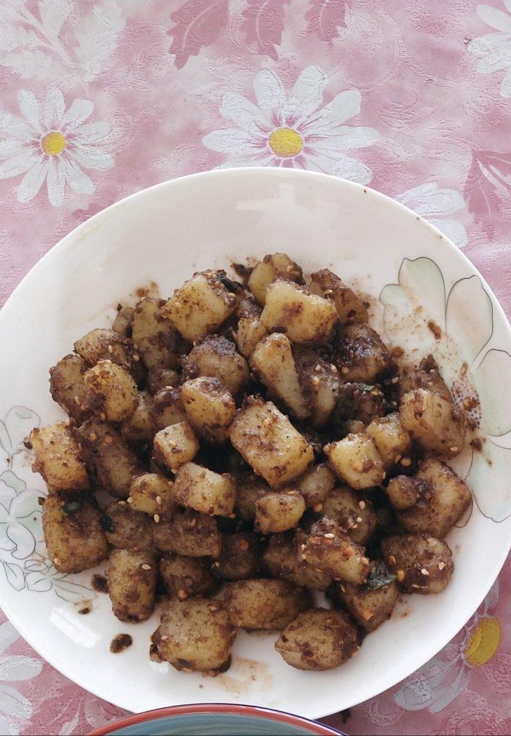 蒜香孜然土豆