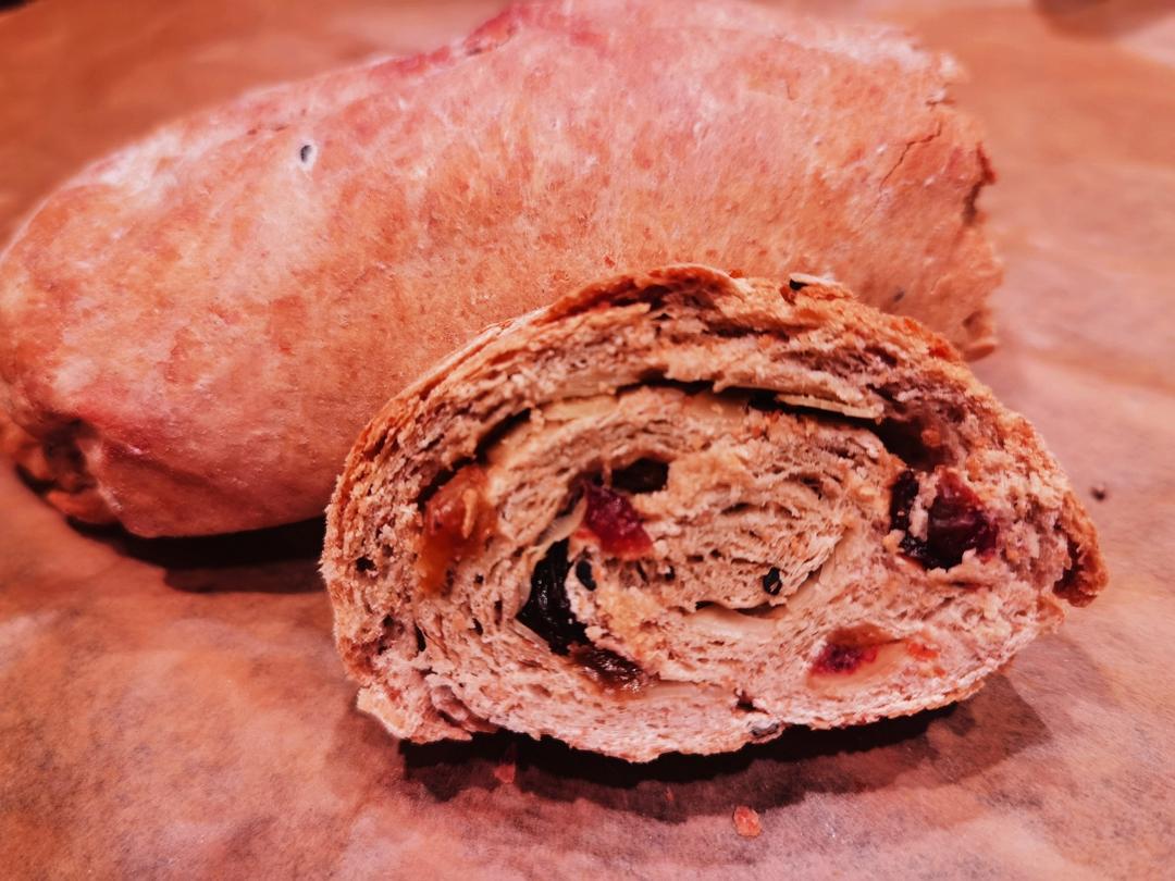 🔥无糖低脂❗️香蕉🍌全麦核桃面包