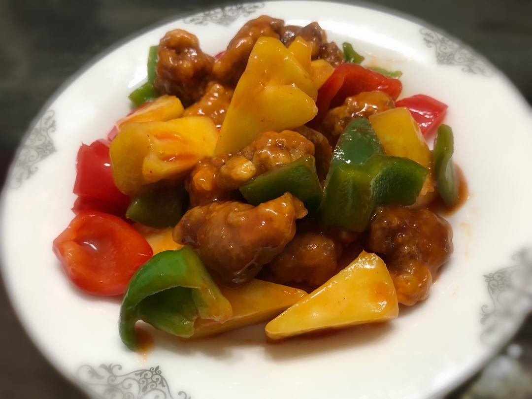 超好吃的菠萝咕噜肉
