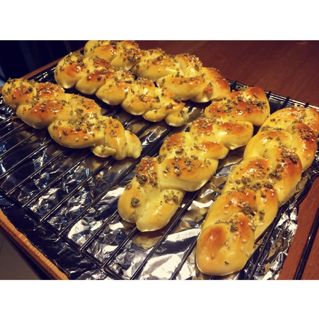 酸奶辫子面包（一次发酵）