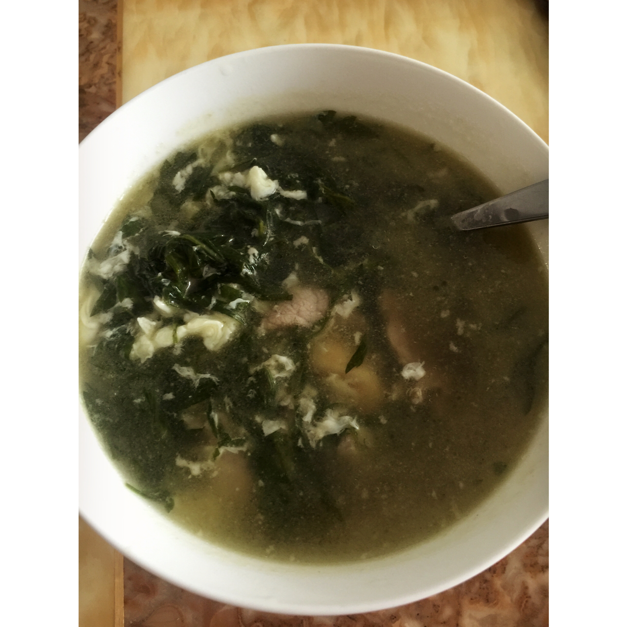 艾草菜汤