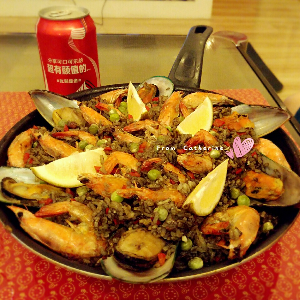 正宗paella 西班牙海鲜饭