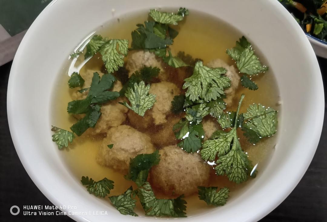 家常版牛肉丸子汤