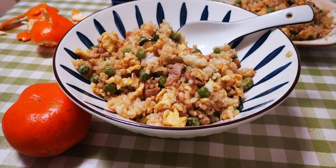 炒米饭蛋炒饭二十分钟快手家常