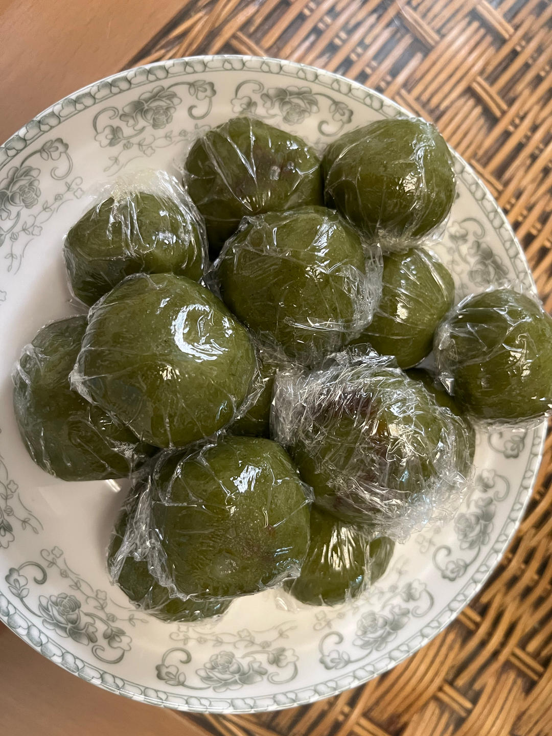 艾草青团、艾粑粑、艾糍、新鲜艾草制作