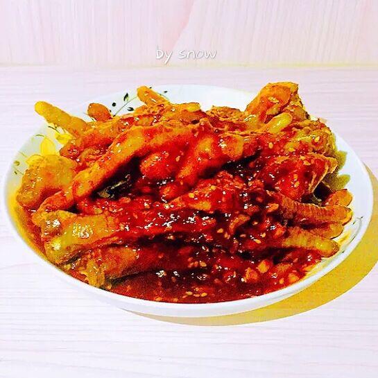 韩式辣鸡爪