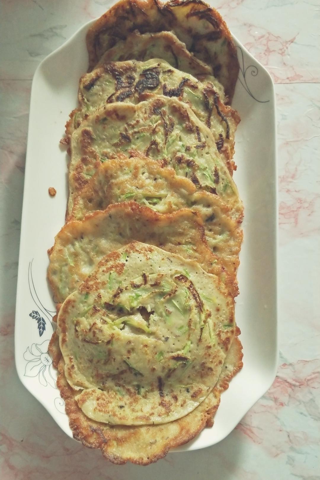 西葫芦鸡蛋饼